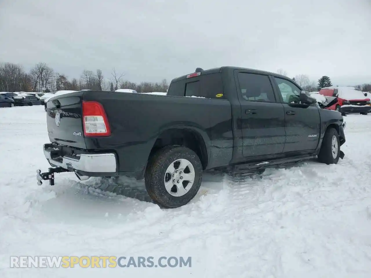 3 Photograph of a damaged car 1C6SRFMTXRN125472 RAM 1500 2024