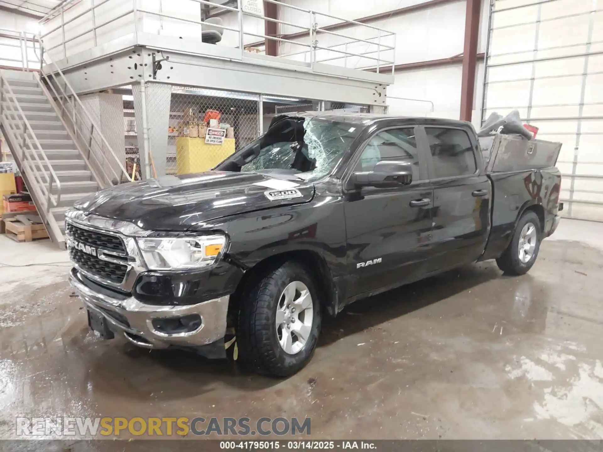 2 Photograph of a damaged car 1C6SRFMTXRN125763 RAM 1500 2024