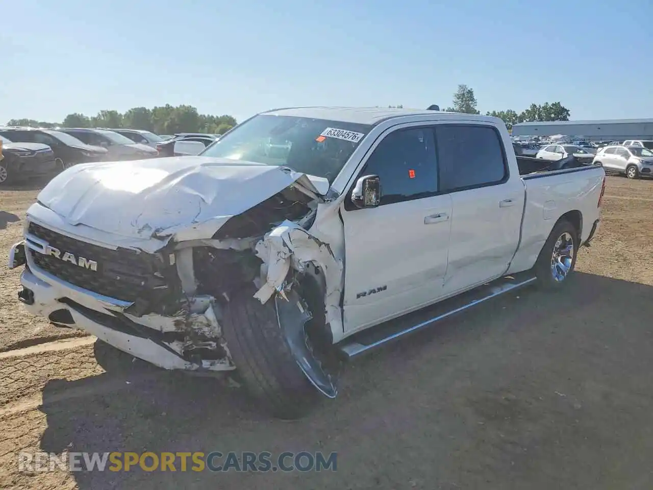 1 fotografías del automóvil dañado 1C6SRFMTXRN163896 RAM 1500 2024