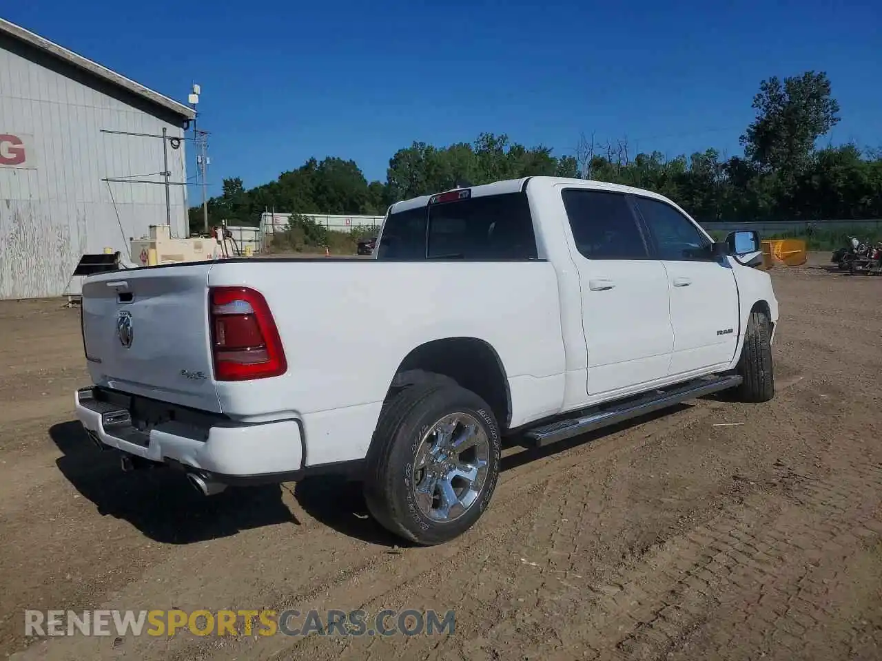 3 fotografías del automóvil dañado 1C6SRFMTXRN163896 RAM 1500 2024