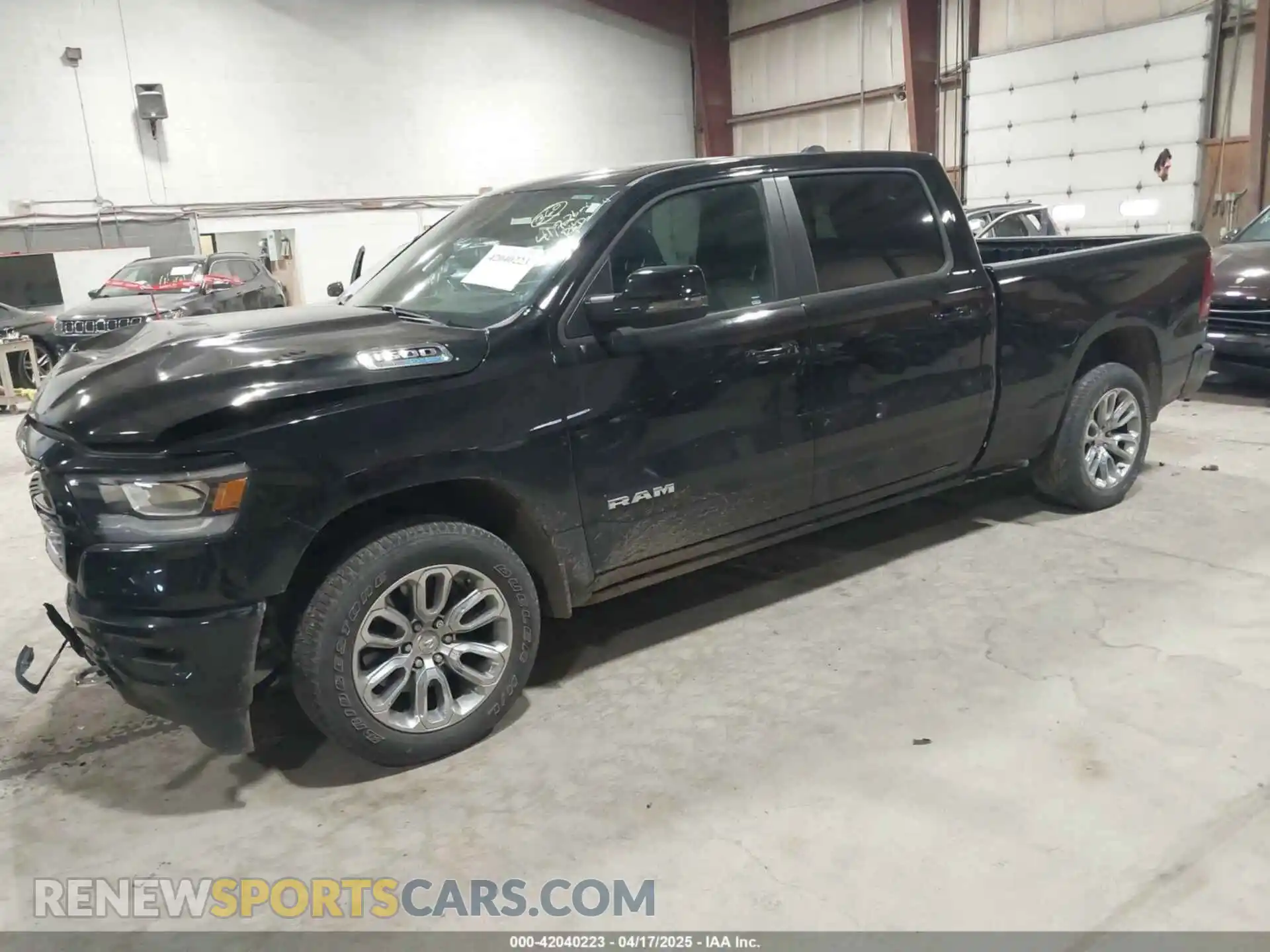 2 Photograph of a damaged car 1C6SRFRT2RN203199 RAM 1500 2024