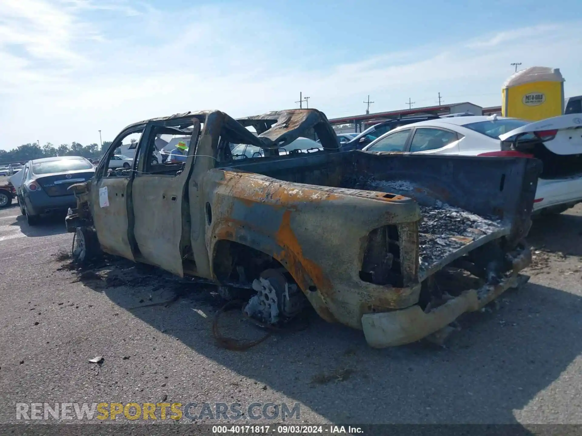 3 Photograph of a damaged car 1C6SRFU9XRN113794 RAM 1500 2024