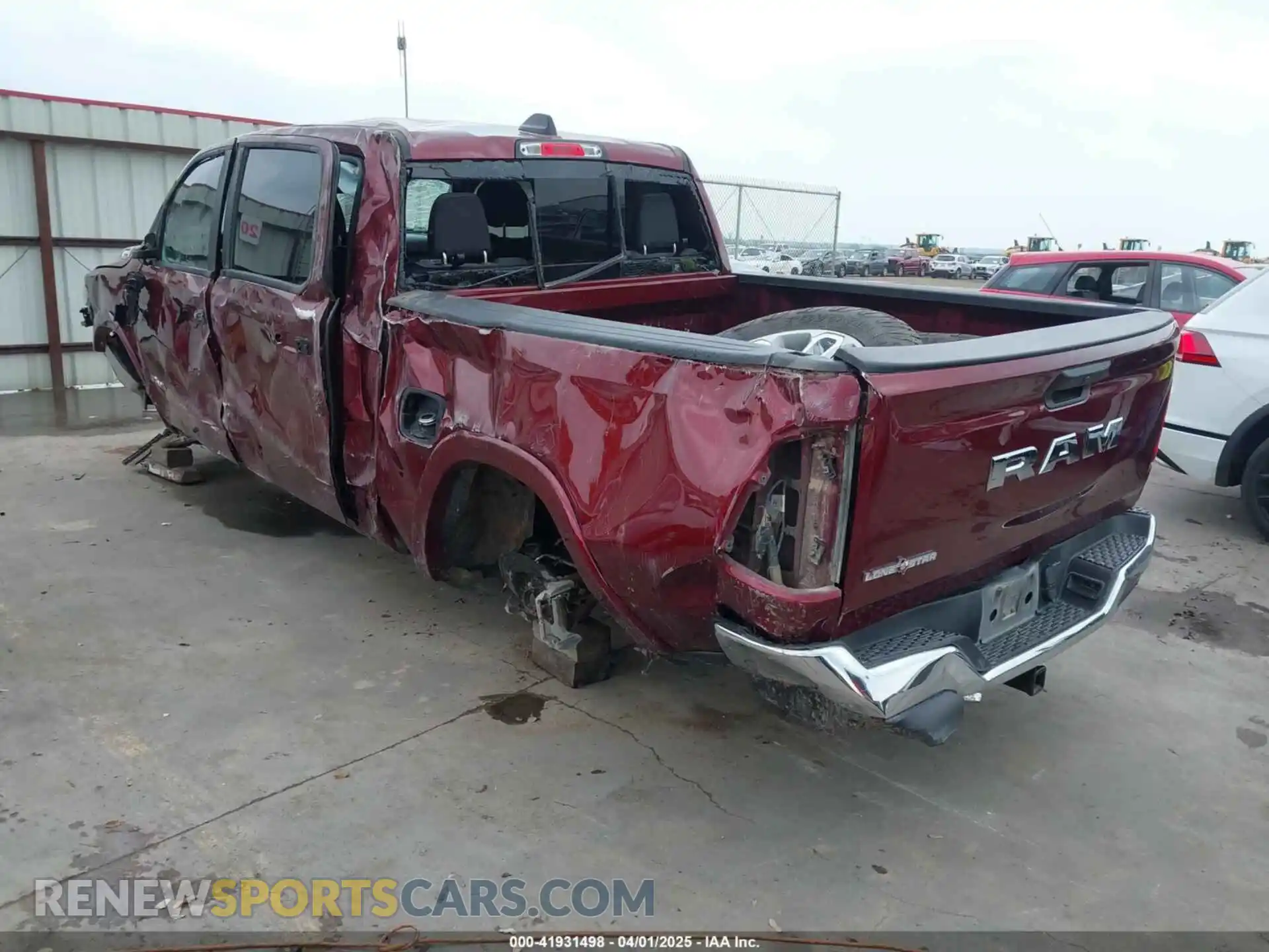 3 Photograph of a damaged car 1C6RREFG5SN597979 RAM 1500 2025
