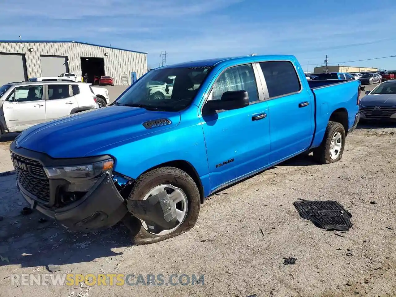 1 Photograph of a damaged car 1C6RREGG1SN711975 RAM 1500 2025