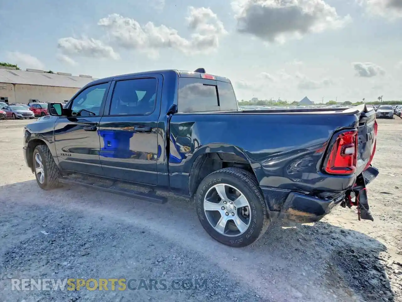 2 Photograph of a damaged car 1C6RREGG2SN216863 RAM 1500 2025