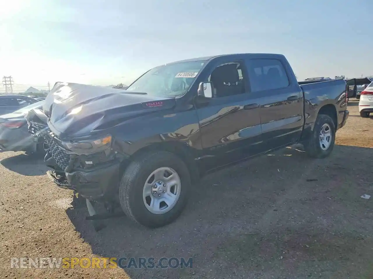 1 Photograph of a damaged car 1C6RREGG8SN176403 RAM 1500 2025