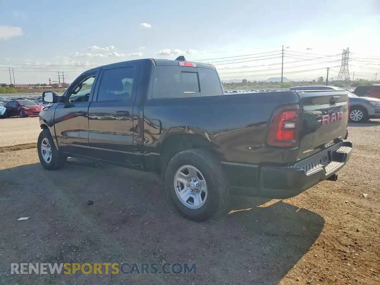 2 Photograph of a damaged car 1C6RREGG8SN176403 RAM 1500 2025