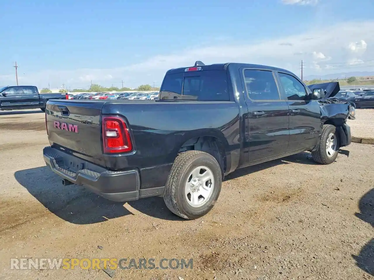 3 Photograph of a damaged car 1C6RREGG8SN176403 RAM 1500 2025