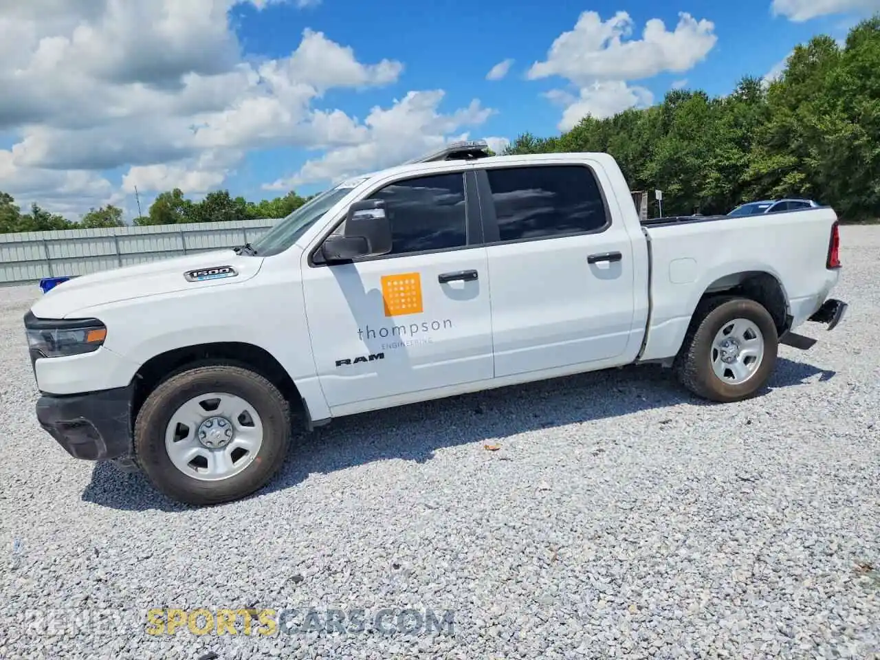 1 Photograph of a damaged car 1C6RREGG8SN615857 RAM 1500 2025