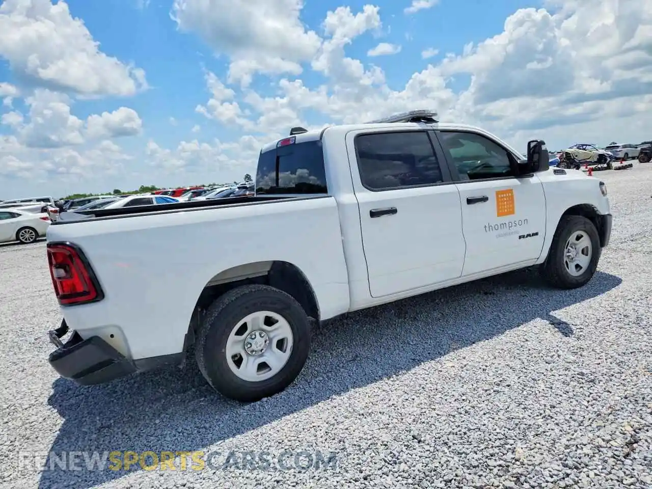 3 Photograph of a damaged car 1C6RREGG8SN615857 RAM 1500 2025
