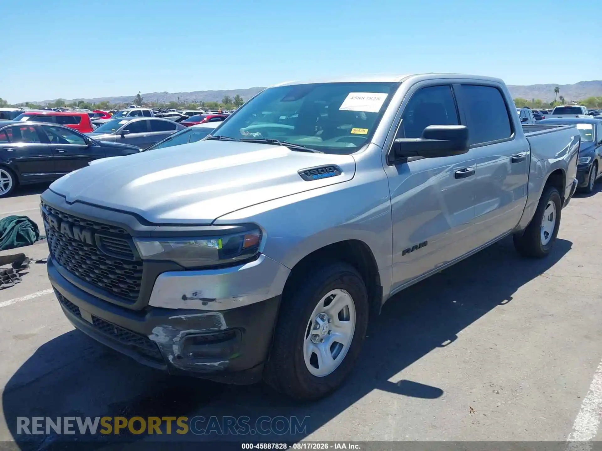 2 Photograph of a damaged car 1C6RREGG8SN712220 RAM 1500 2025