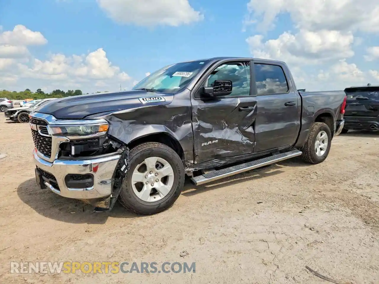 1 Photograph of a damaged car 1C6RREGG9SN197678 RAM 1500 2025
