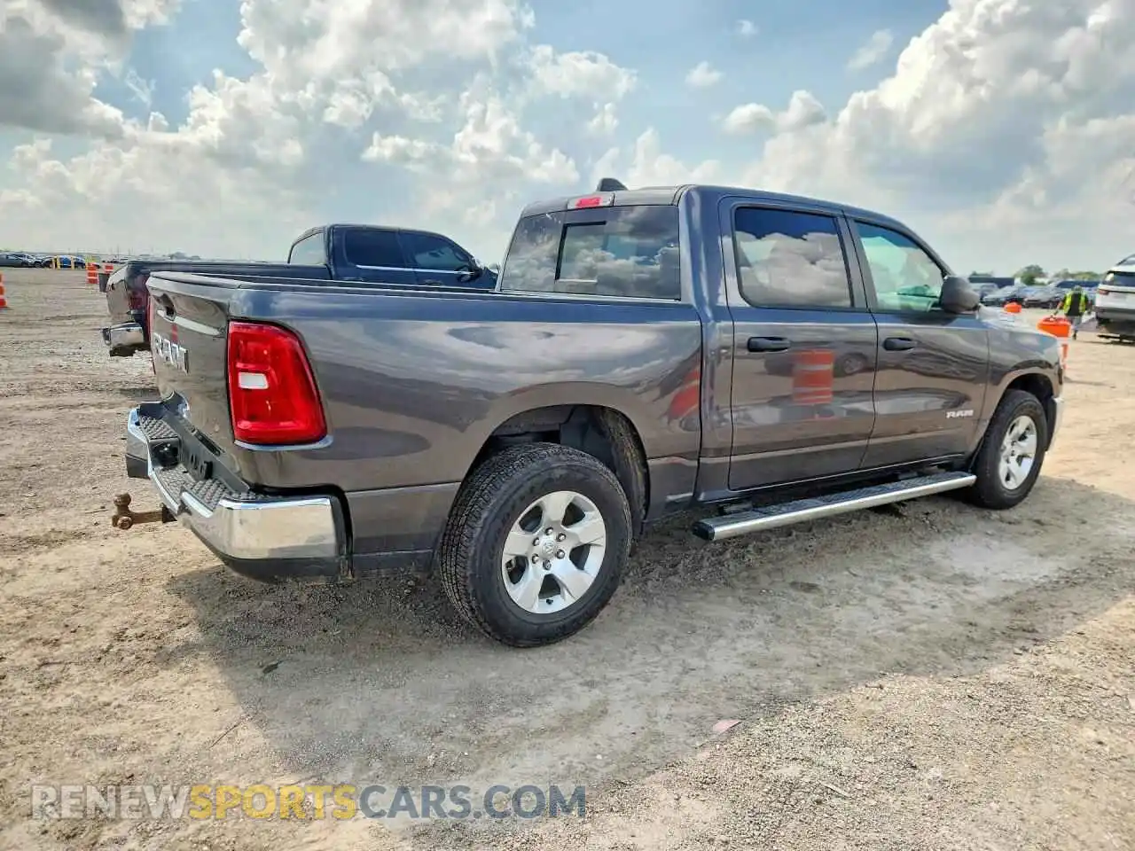 3 Photograph of a damaged car 1C6RREGG9SN197678 RAM 1500 2025