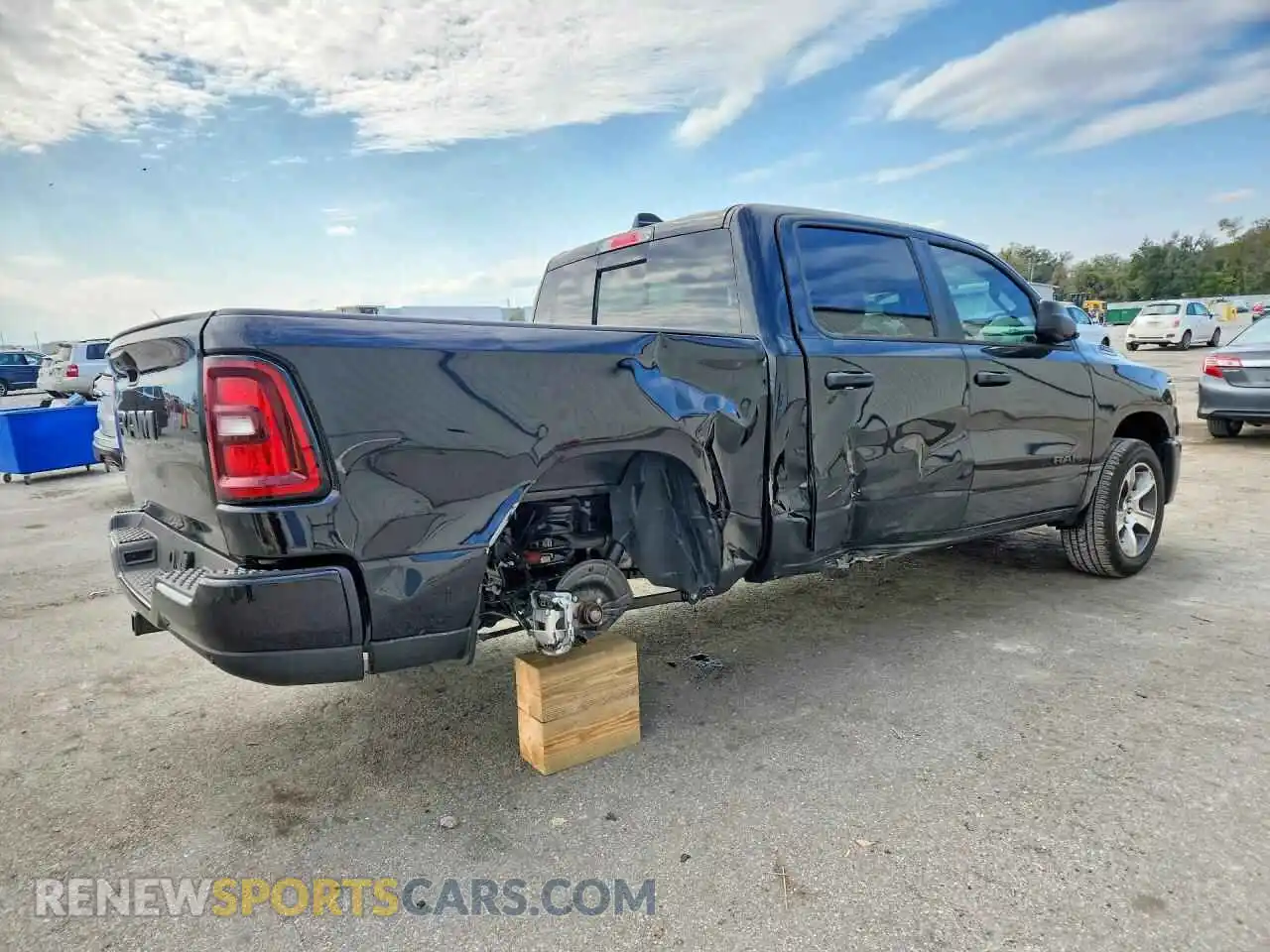 3 Photograph of a damaged car 1C6RREGG9SN221204 RAM 1500 2025