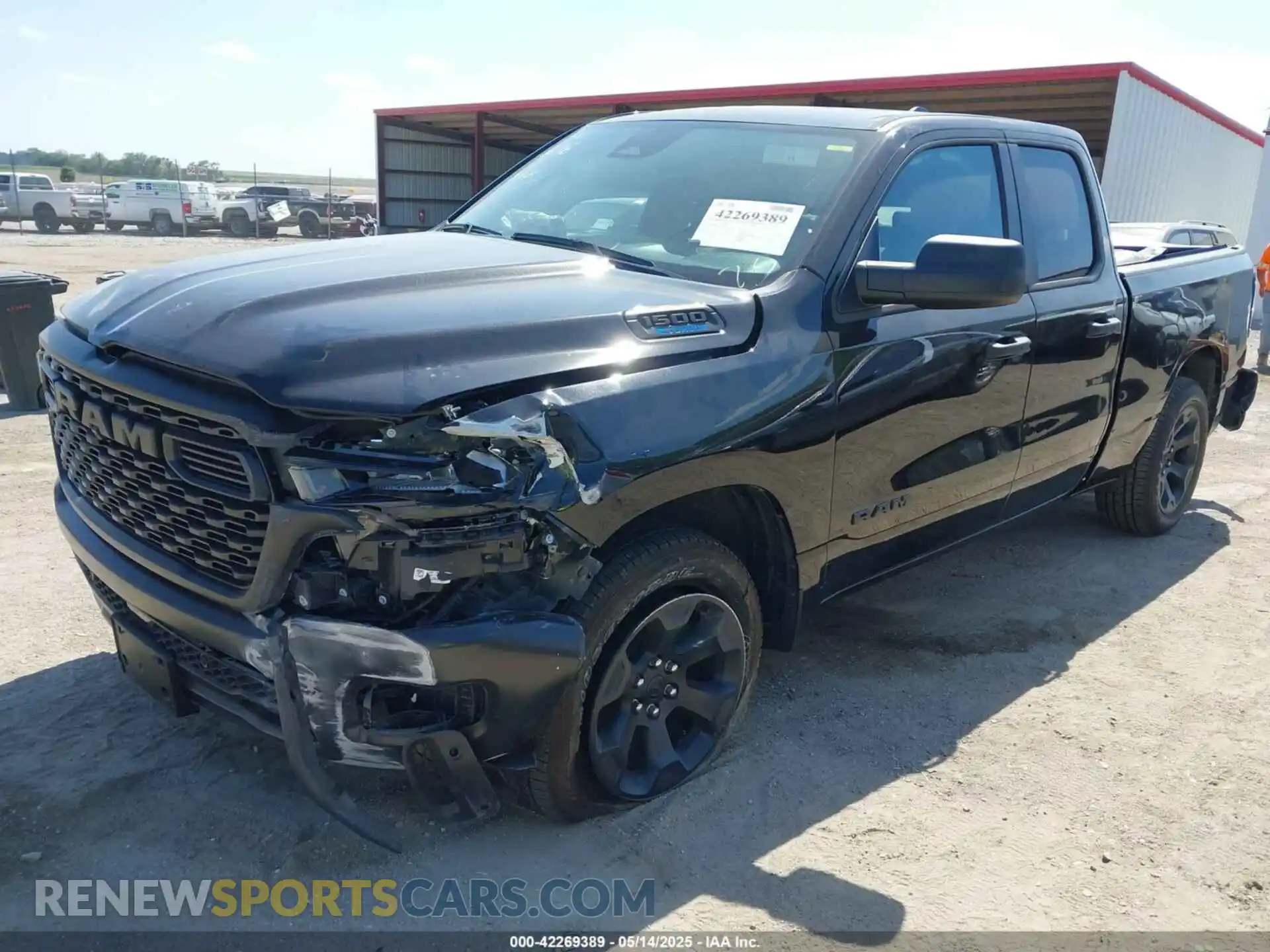 2 Photograph of a damaged car 1C6RRFCG4SN558262 RAM 1500 2025