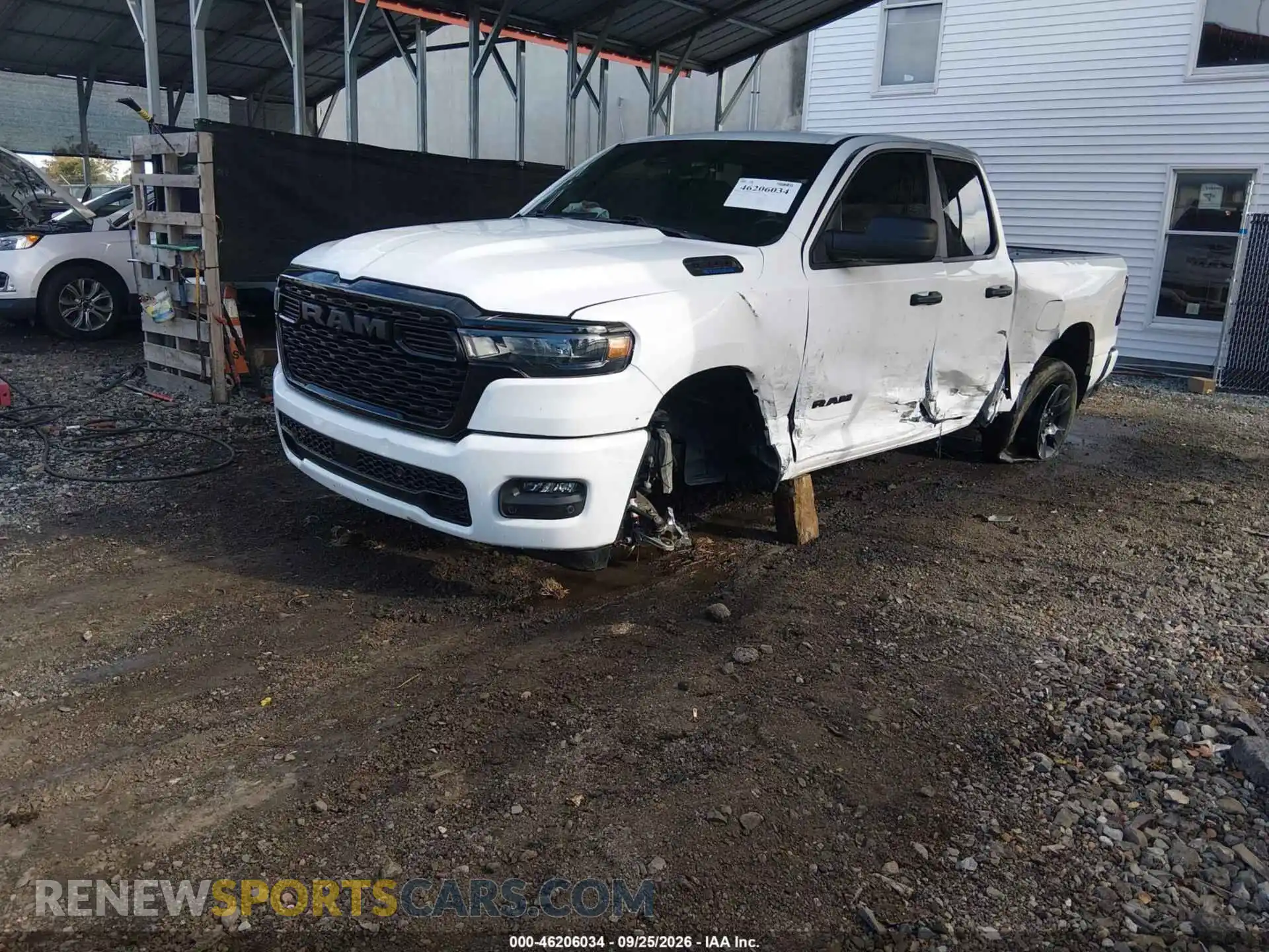 2 Photograph of a damaged car 1C6RRFCG5SN571750 RAM 1500 2025