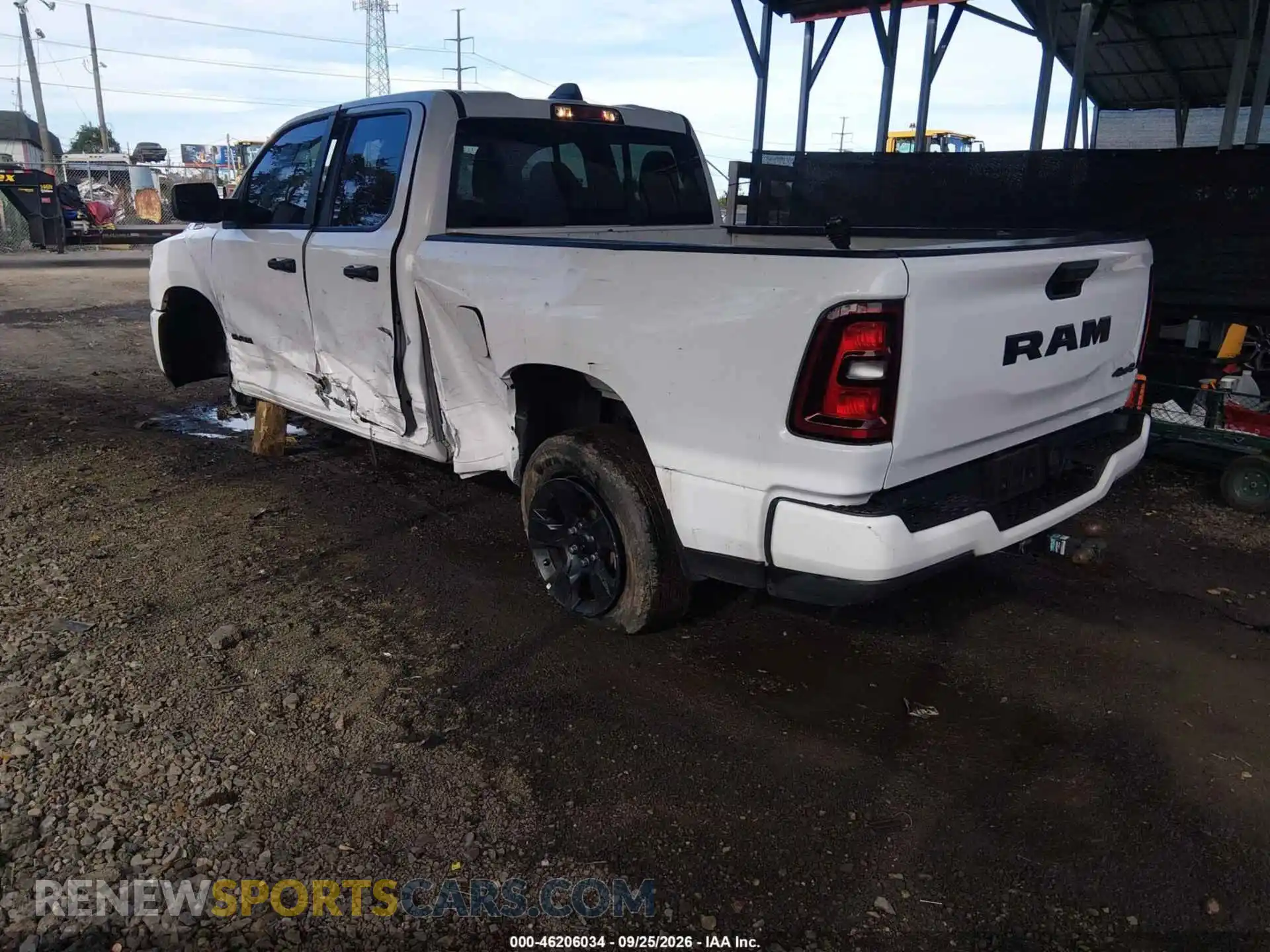 3 Photograph of a damaged car 1C6RRFCG5SN571750 RAM 1500 2025