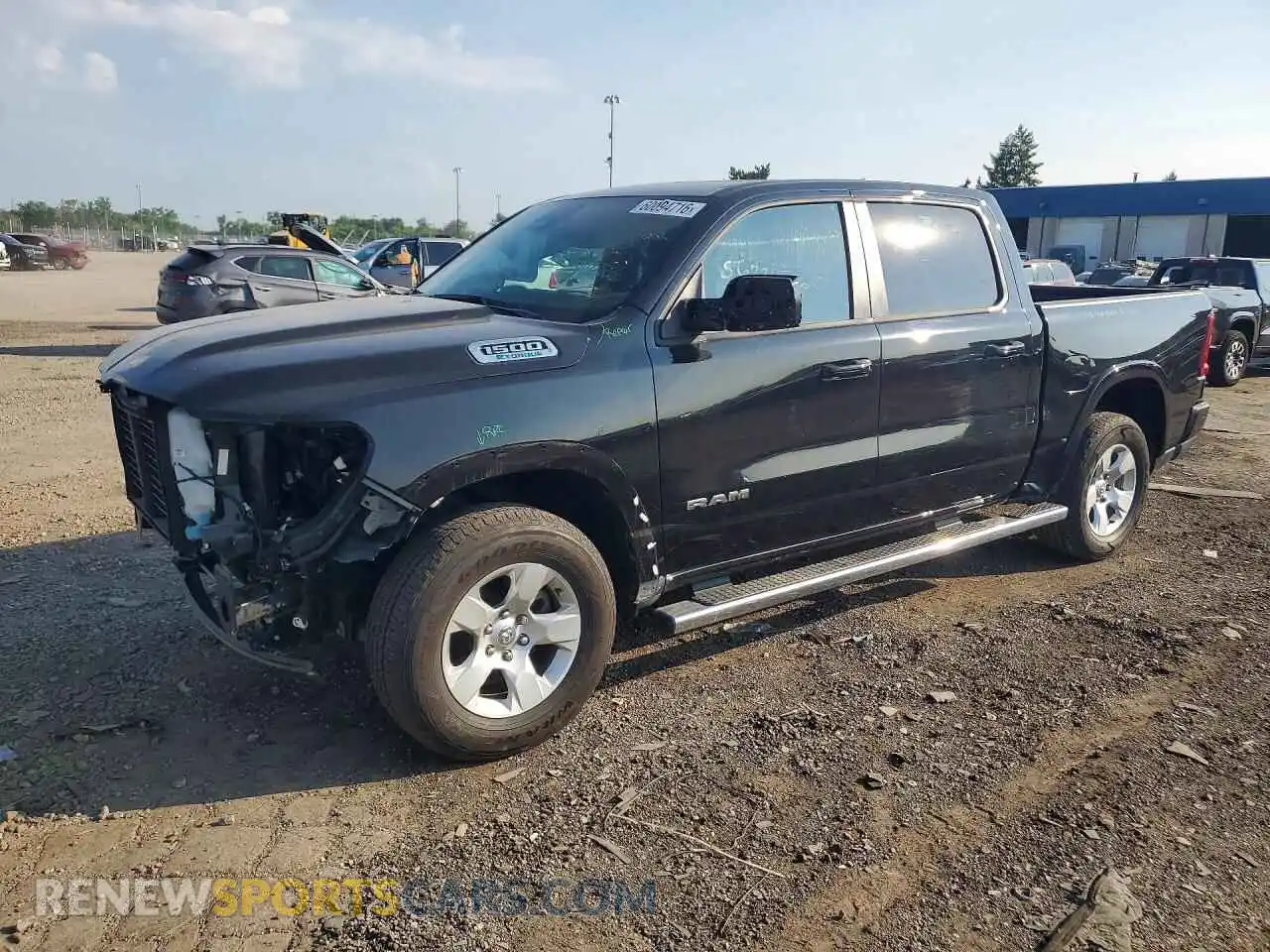 1 Photograph of a damaged car 1C6RRFFG0SN566418 RAM 1500 2025