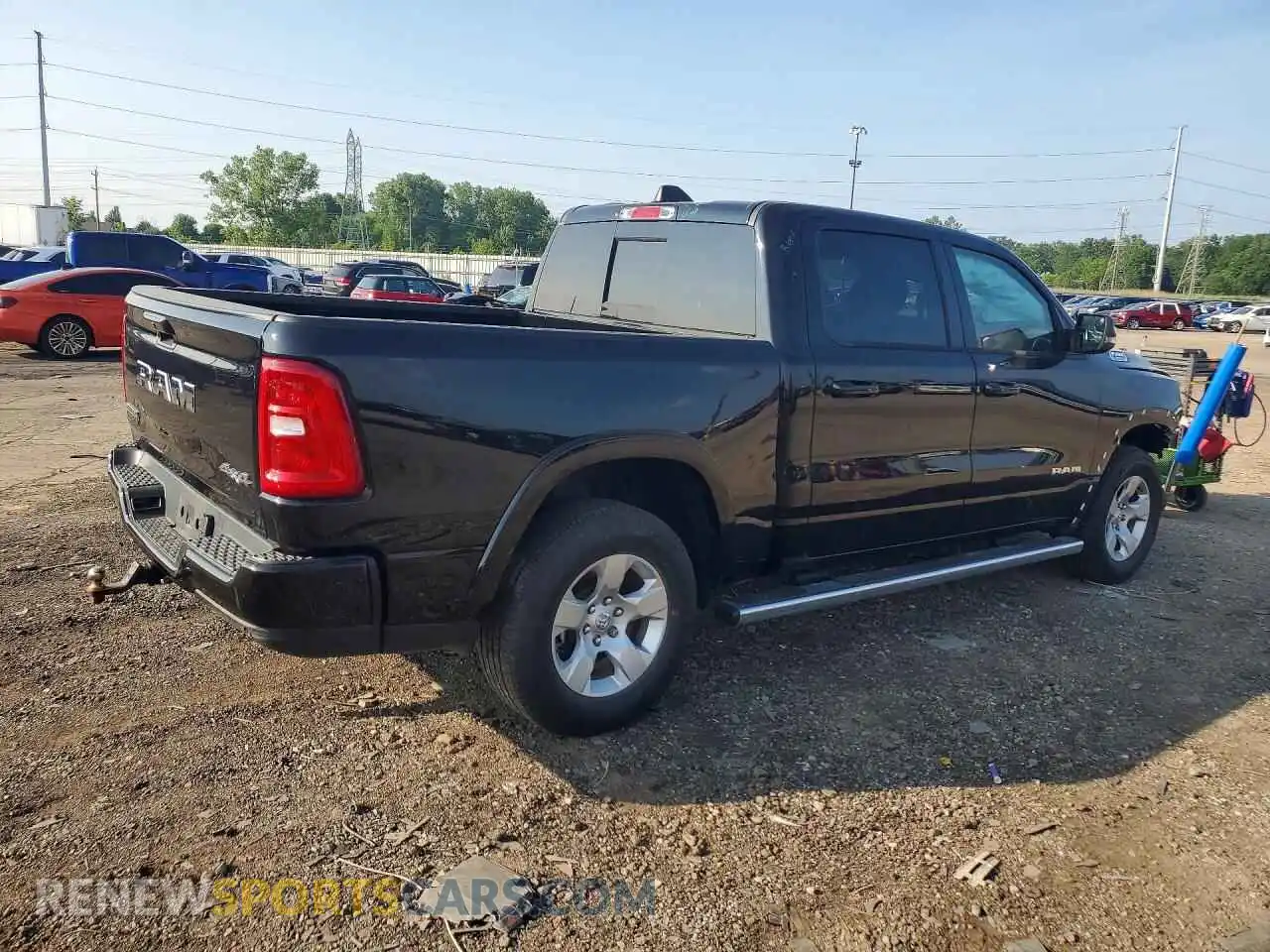 3 Photograph of a damaged car 1C6RRFFG0SN566418 RAM 1500 2025