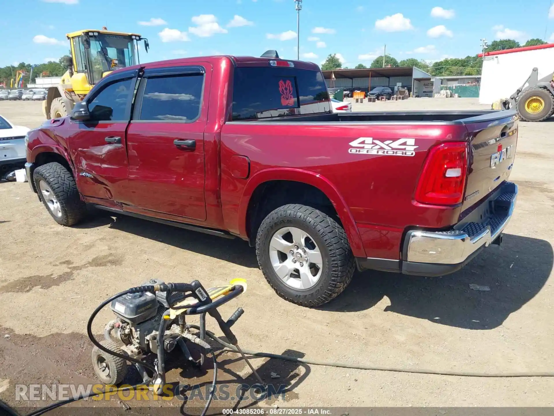 3 Photograph of a damaged car 1C6RRFFG4SN511356 RAM 1500 2025