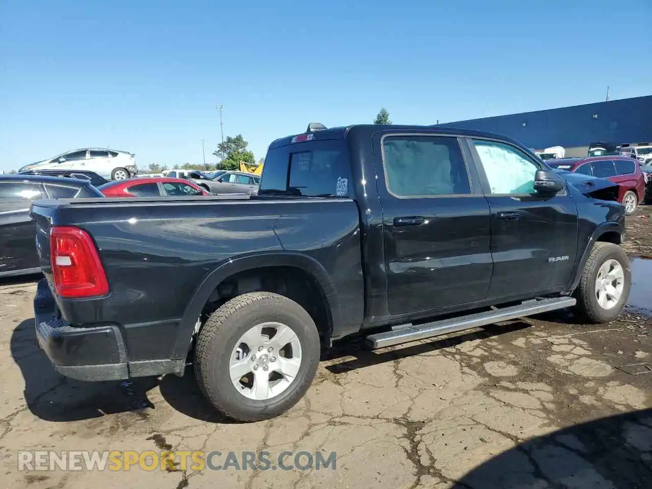 3 Photograph of a damaged car 1C6RRFFG4SN558791 RAM 1500 2025
