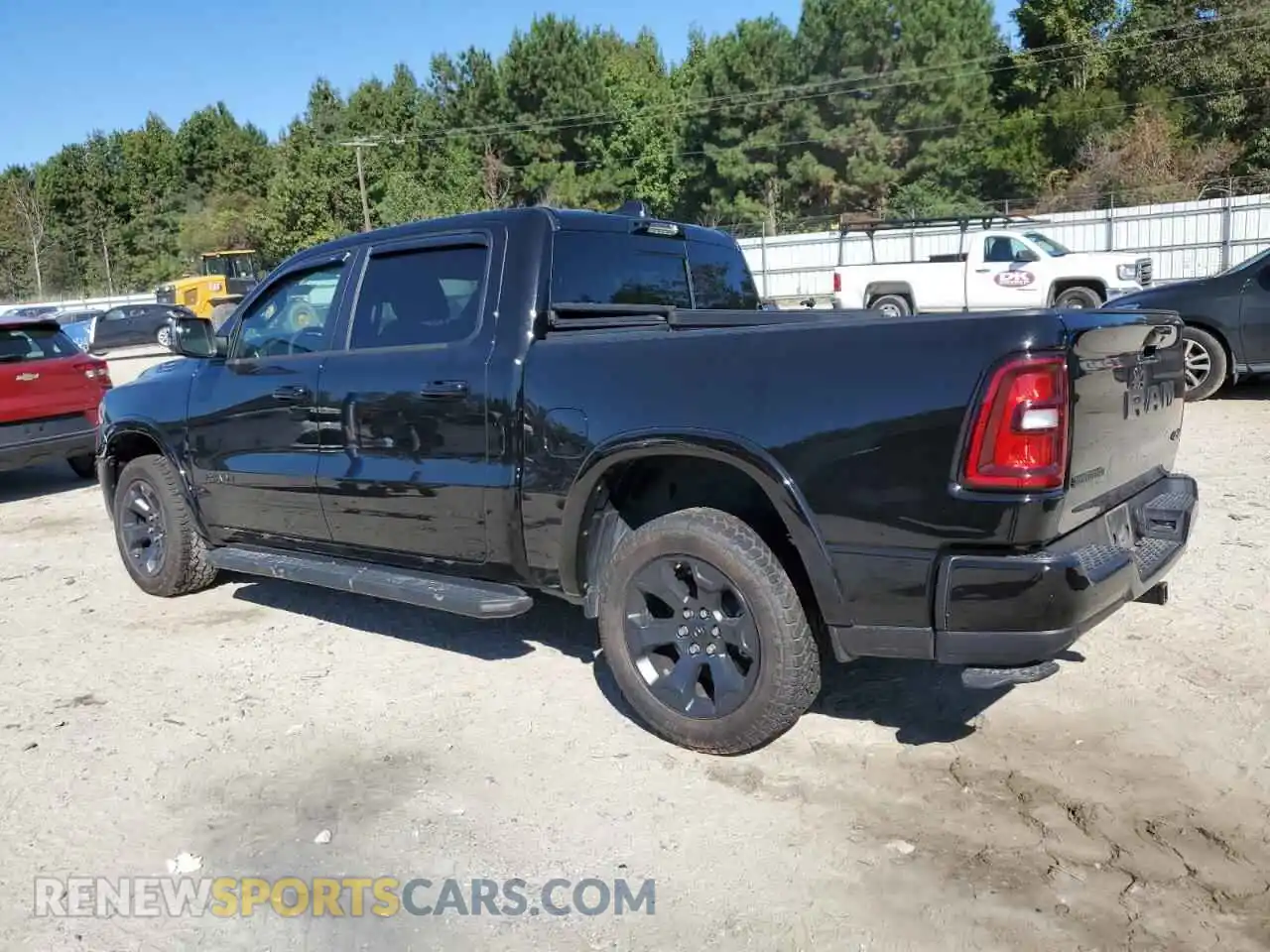 2 Photograph of a damaged car 1C6RRFFG4SN635837 RAM 1500 2025