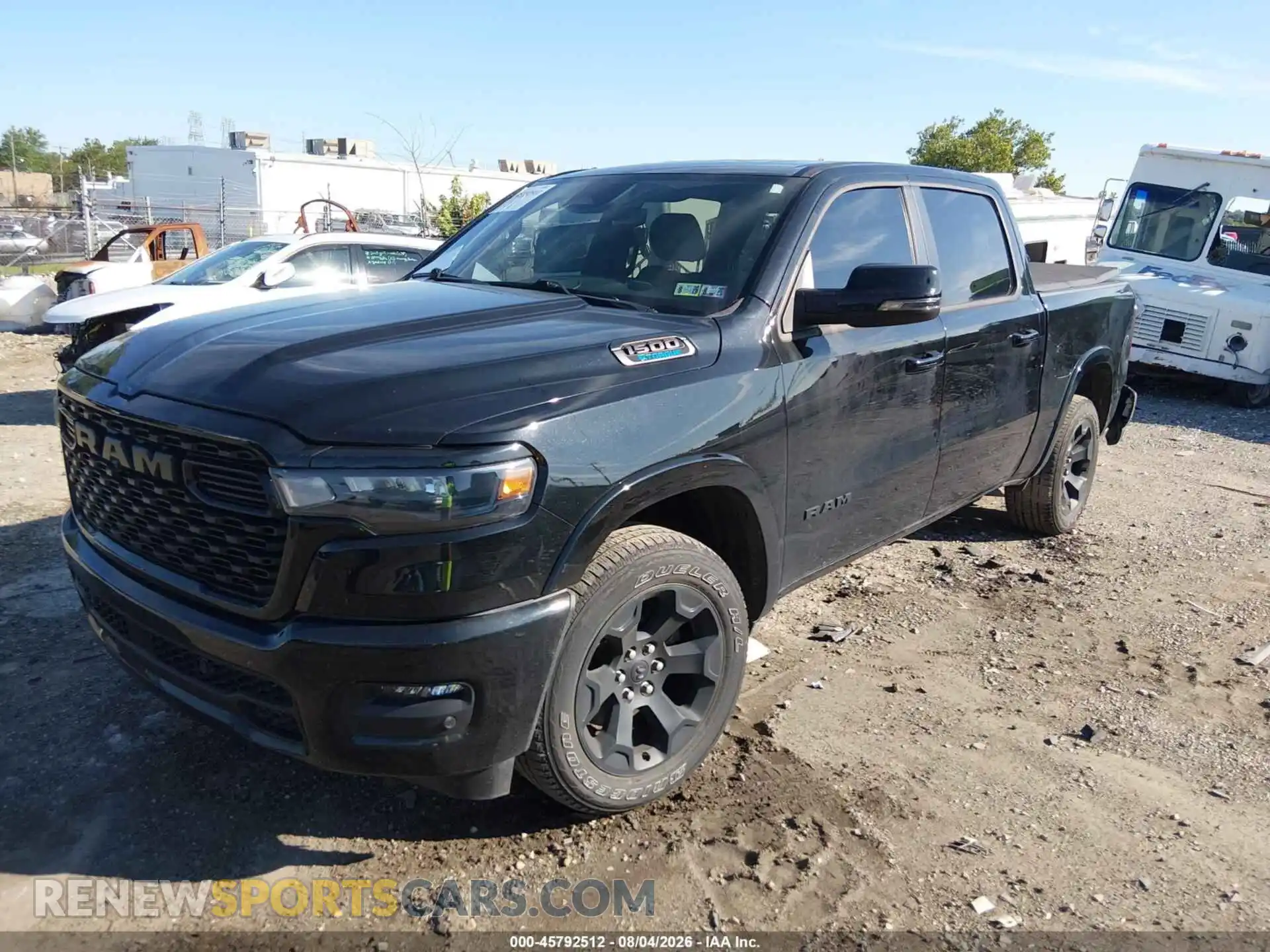 2 Photograph of a damaged car 1C6RRFFG5SN512922 RAM 1500 2025