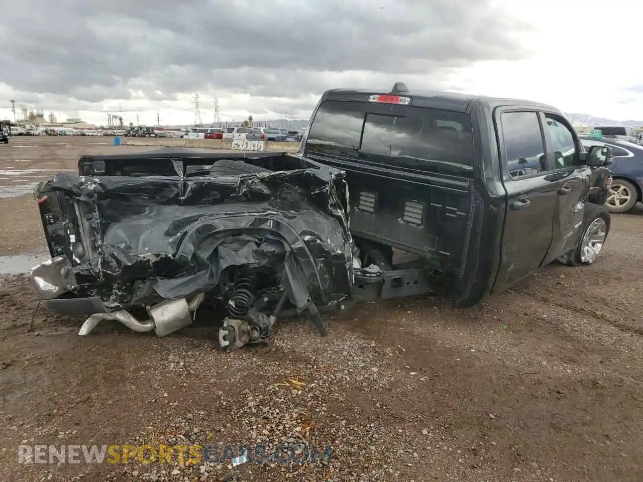 3 Photograph of a damaged car 1C6RRFFG5SN535648 RAM 1500 2025