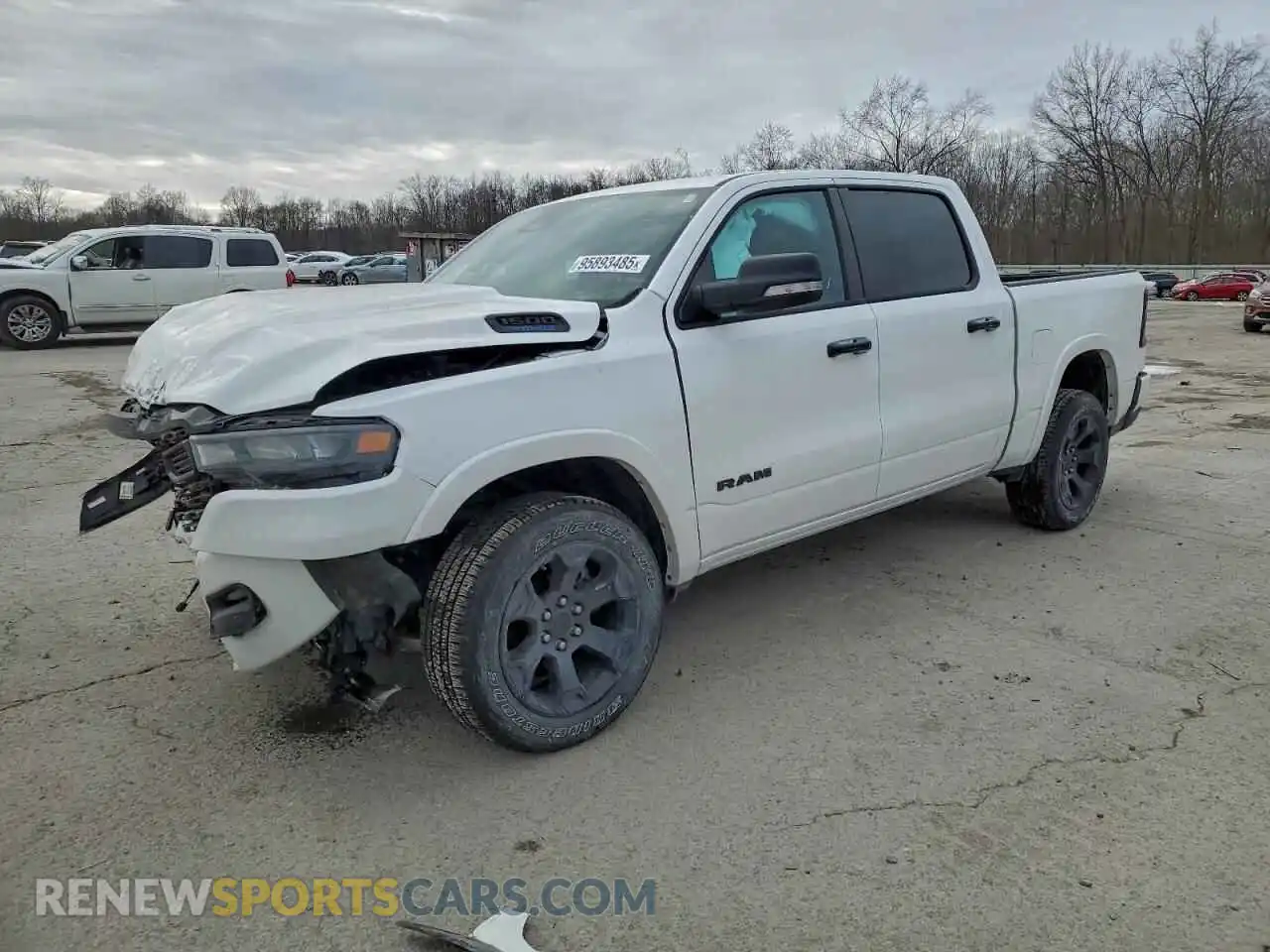 1 Photograph of a damaged car 1C6RRFFG6SN566620 RAM 1500 2025
