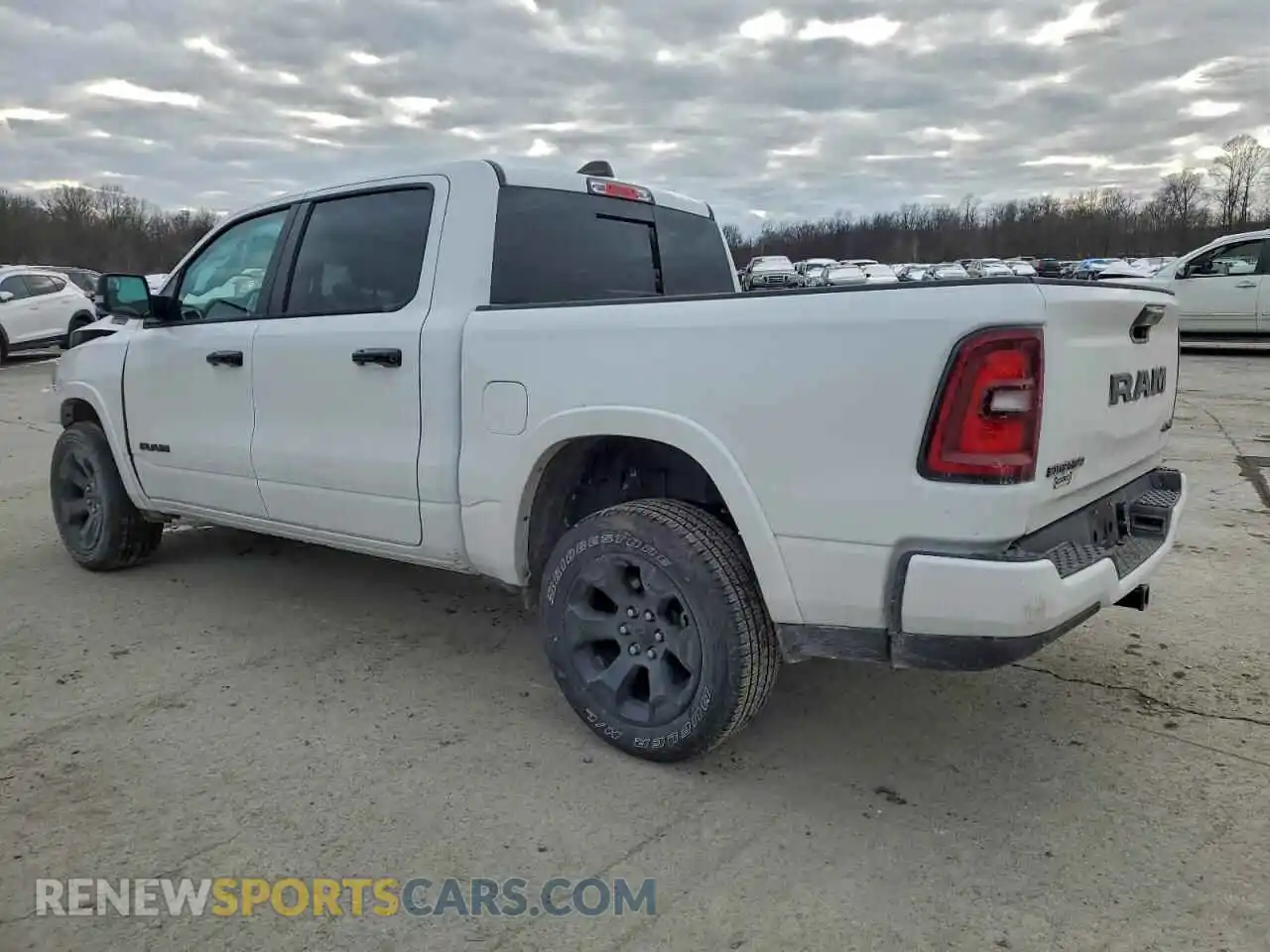 2 Photograph of a damaged car 1C6RRFFG6SN566620 RAM 1500 2025