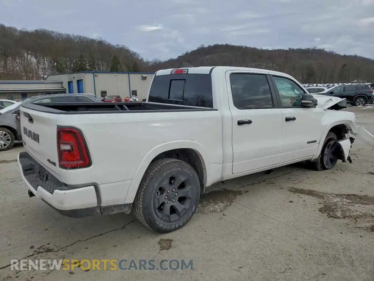 3 Photograph of a damaged car 1C6RRFFG6SN566620 RAM 1500 2025