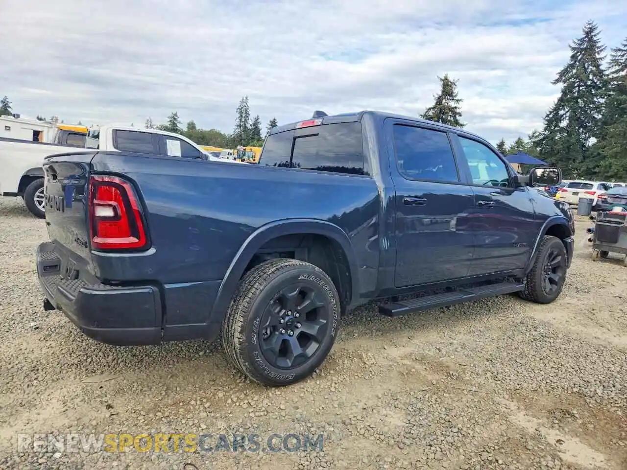 3 Photograph of a damaged car 1C6RRFFG7SN223752 RAM 1500 2025