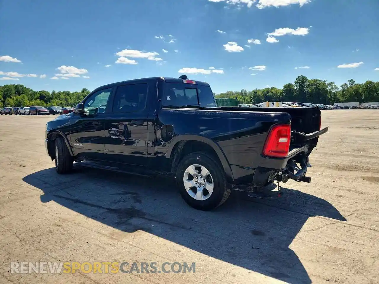 2 Photograph of a damaged car 1C6RRFFG7SN535330 RAM 1500 2025