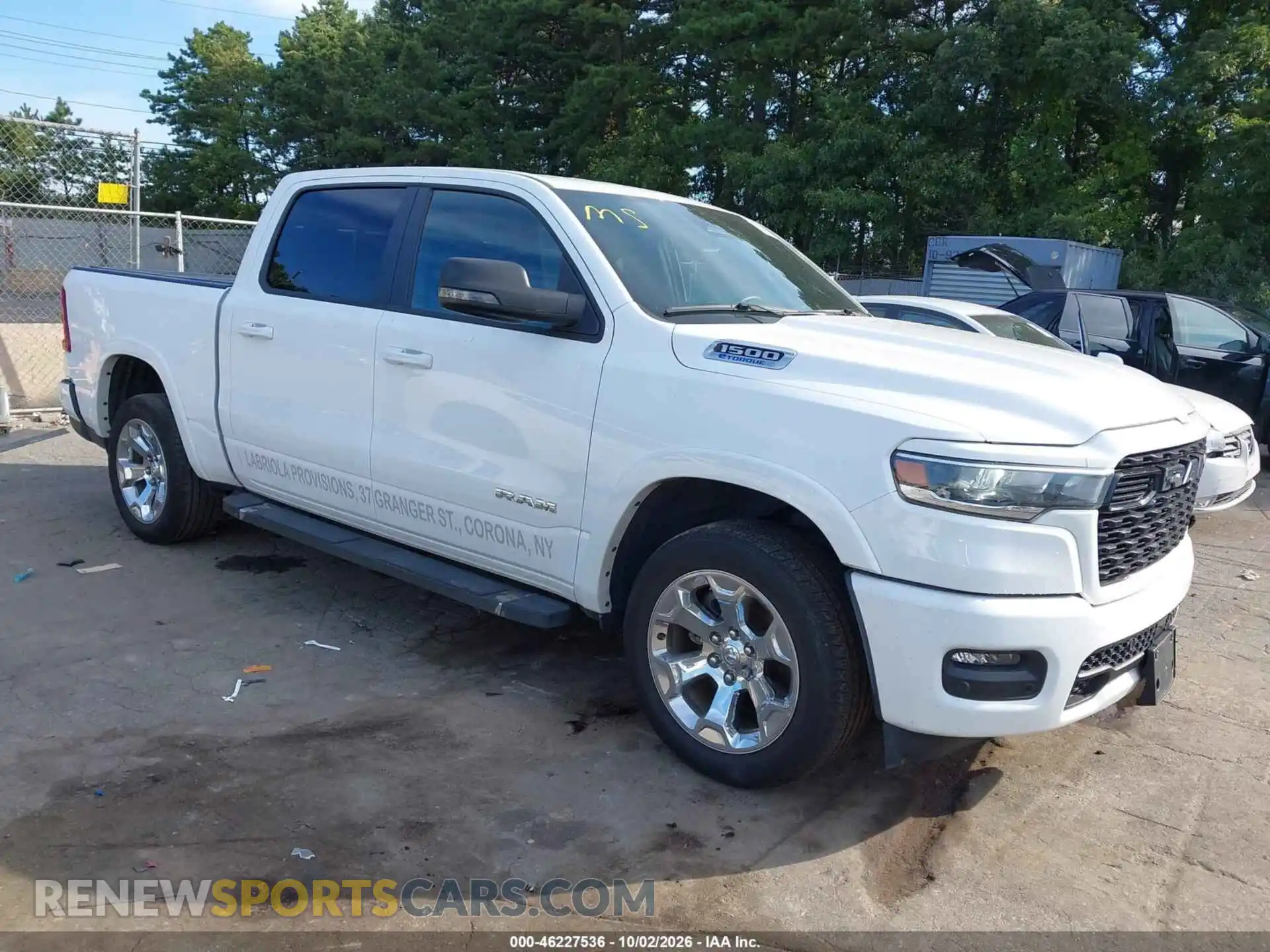 1 Photograph of a damaged car 1C6RRFFG7SN548109 RAM 1500 2025