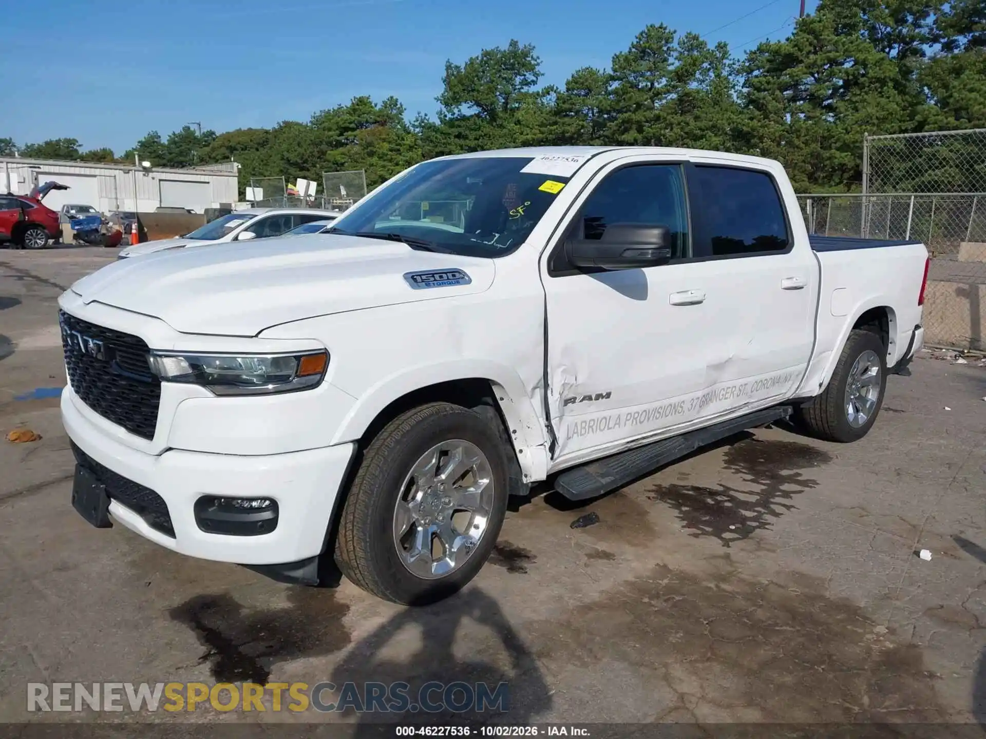2 Photograph of a damaged car 1C6RRFFG7SN548109 RAM 1500 2025