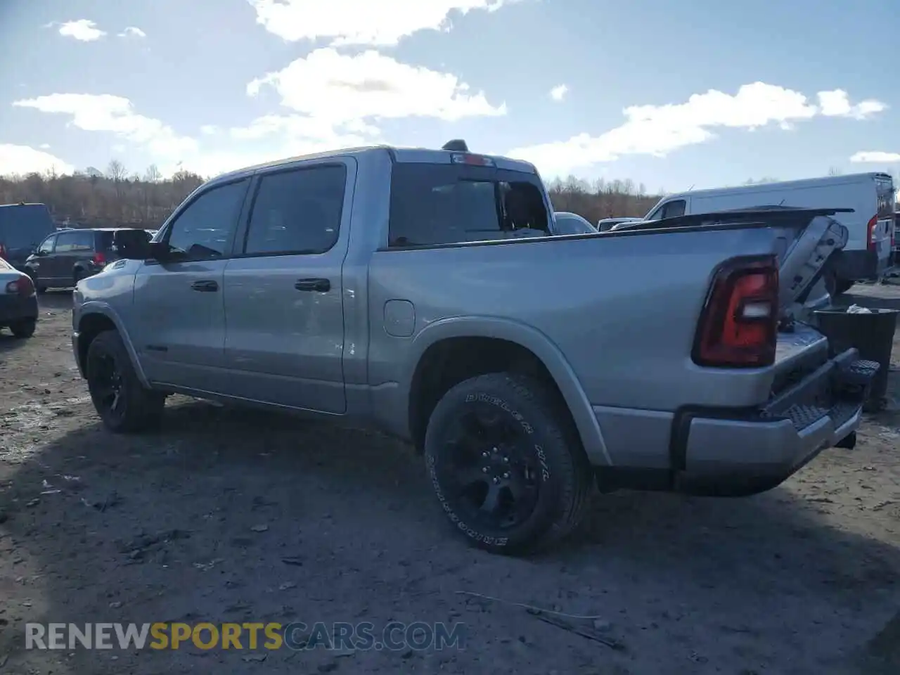 2 Photograph of a damaged car 1C6RRFFG8SN515183 RAM 1500 2025