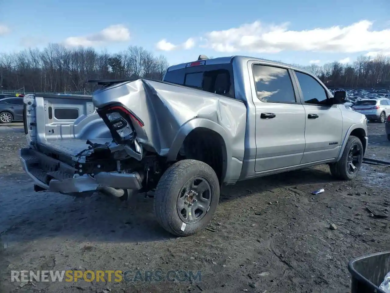 3 Photograph of a damaged car 1C6RRFFG8SN515183 RAM 1500 2025