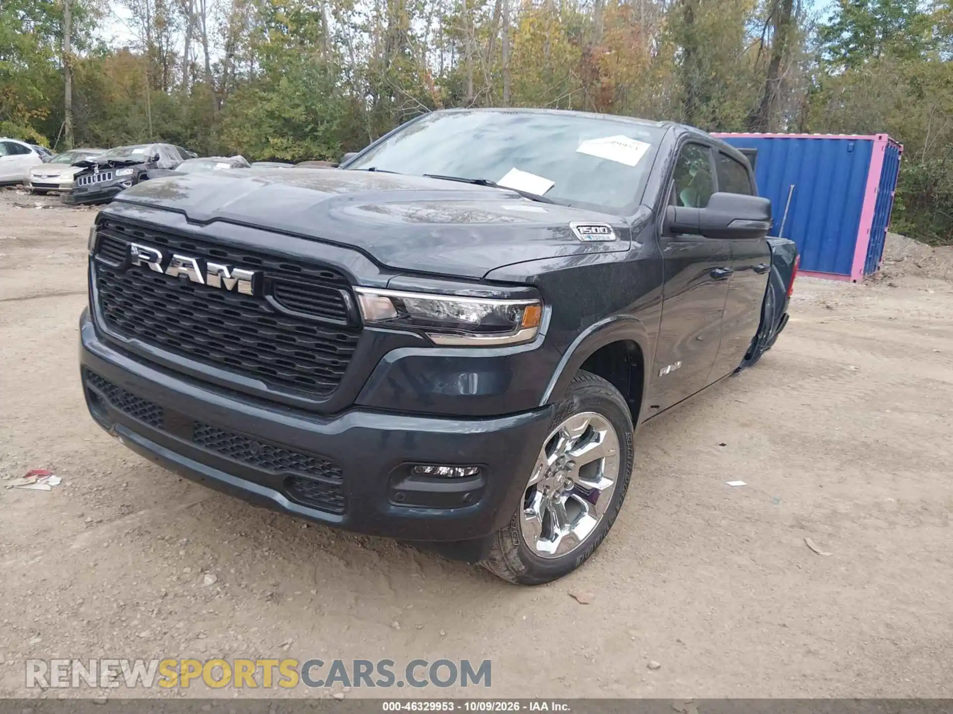 2 fotografías del automóvil dañado 1C6RRFFG9SN203339 RAM 1500 2025