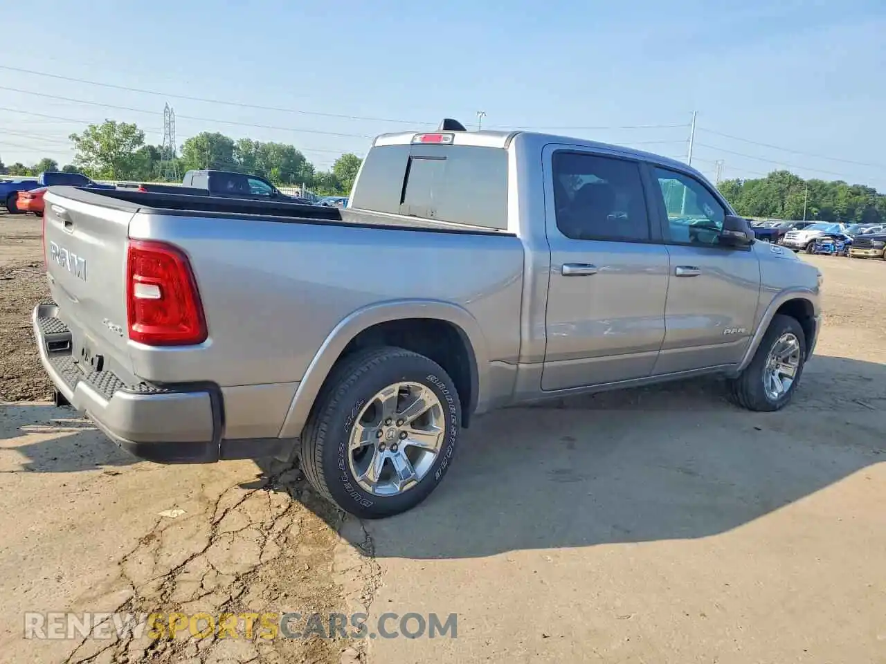 3 Photograph of a damaged car 1C6RRFFG9SN540030 RAM 1500 2025