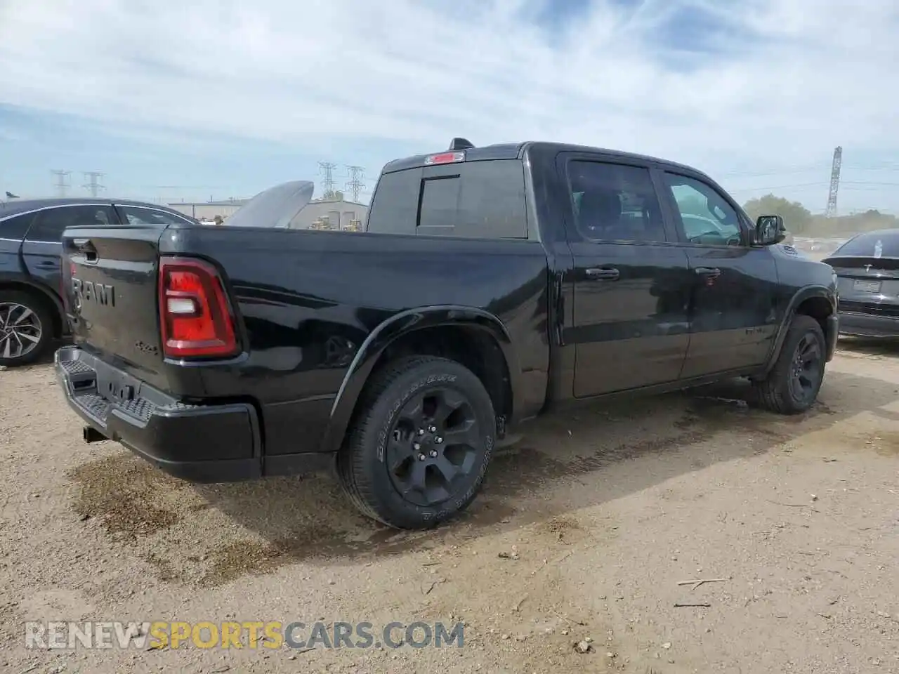 3 Photograph of a damaged car 1C6RRFFG9SN693068 RAM 1500 2025
