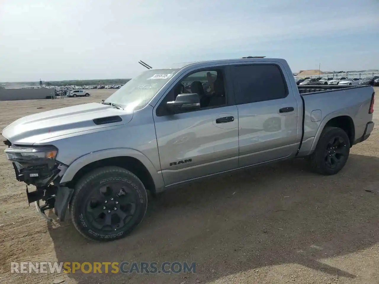 1 Photograph of a damaged car 1C6RRFFGXSN537783 RAM 1500 2025