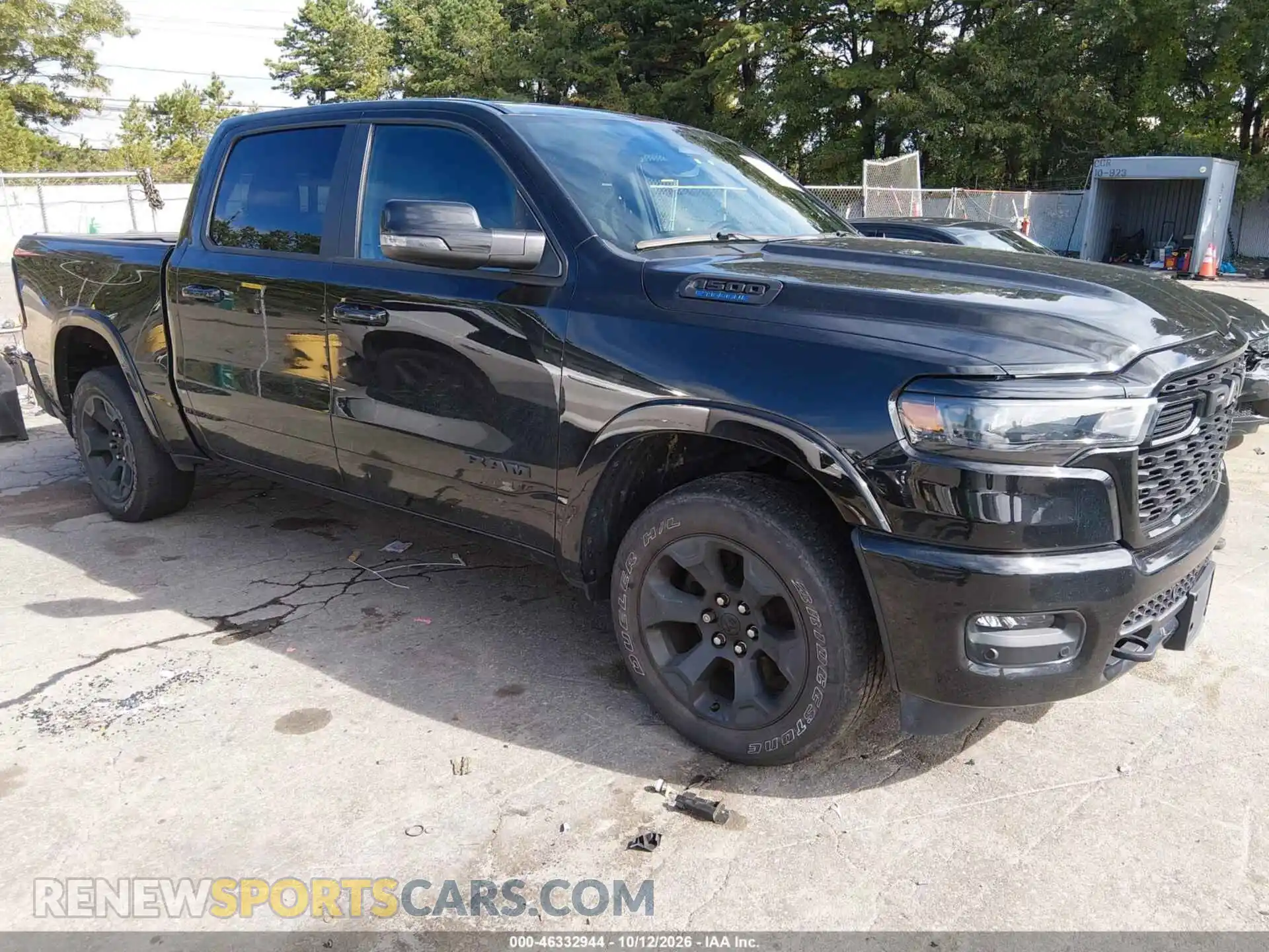 1 Photograph of a damaged car 1C6RRFFGXSN582965 RAM 1500 2025