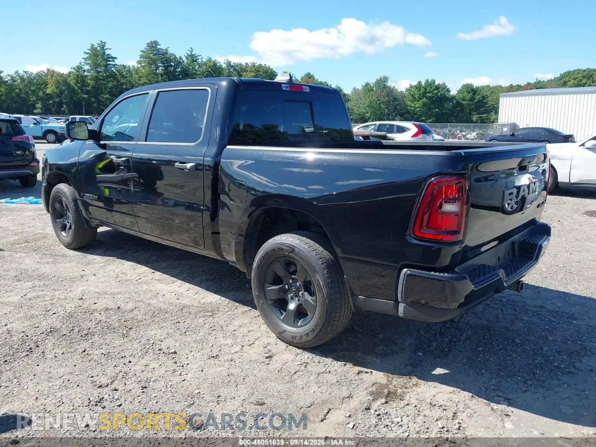 3 fotografías del automóvil dañado 1C6RRFGG2SN548615 RAM 1500 2025