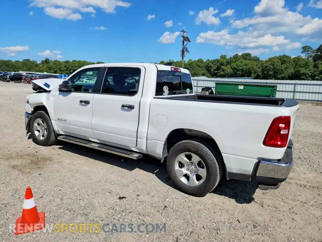 2 Photograph of a damaged car 1C6RRFGG6SN646224 RAM 1500 2025