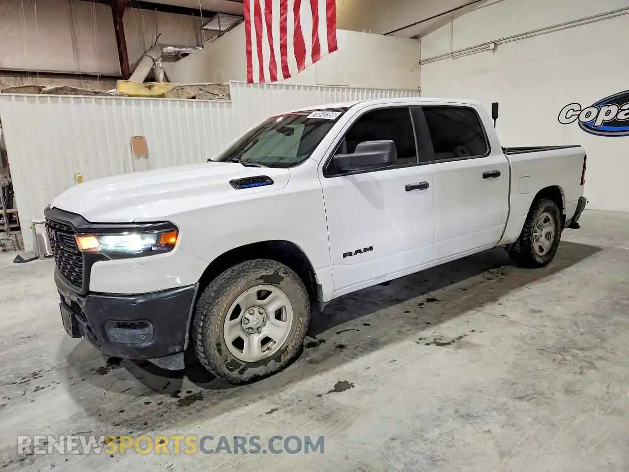 1 Photograph of a damaged car 1C6RRFGG7SN587295 RAM 1500 2025