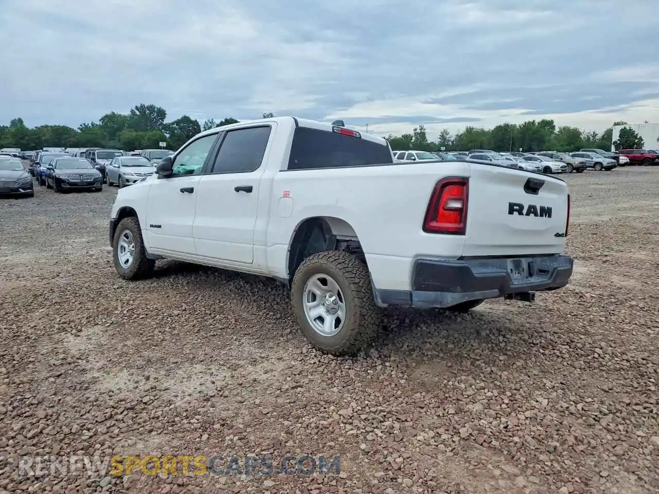 2 Photograph of a damaged car 1C6RRFGG8SN577763 RAM 1500 2025