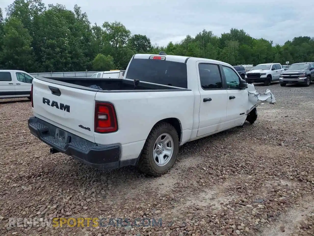 3 Photograph of a damaged car 1C6RRFGG8SN577763 RAM 1500 2025