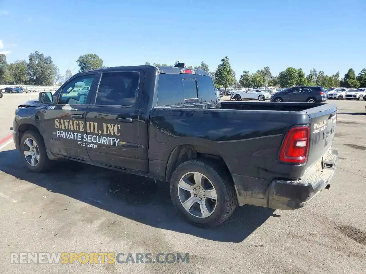 2 Photograph of a damaged car 1C6RRFGG8SN758121 RAM 1500 2025