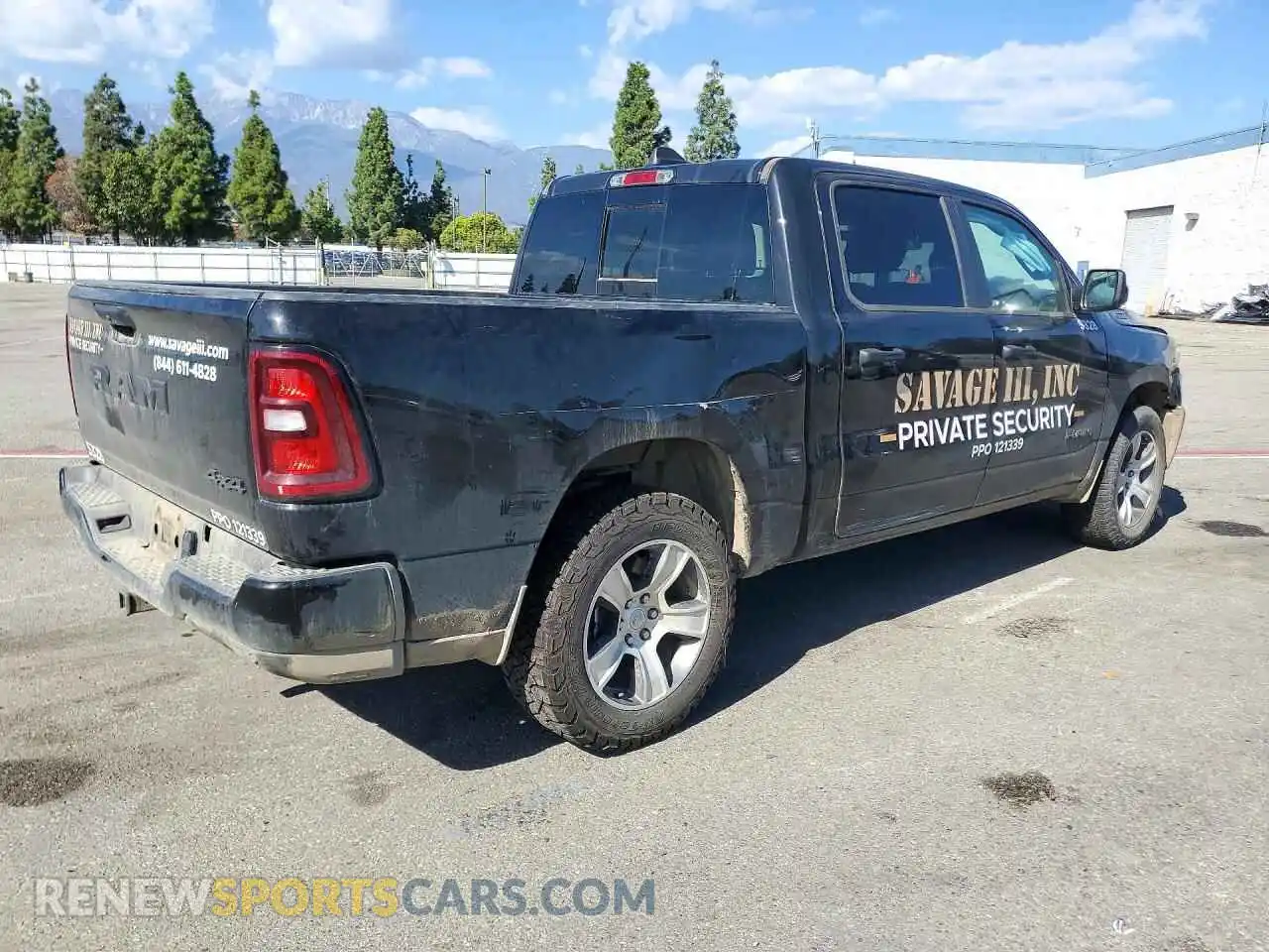 3 Photograph of a damaged car 1C6RRFGG8SN758121 RAM 1500 2025