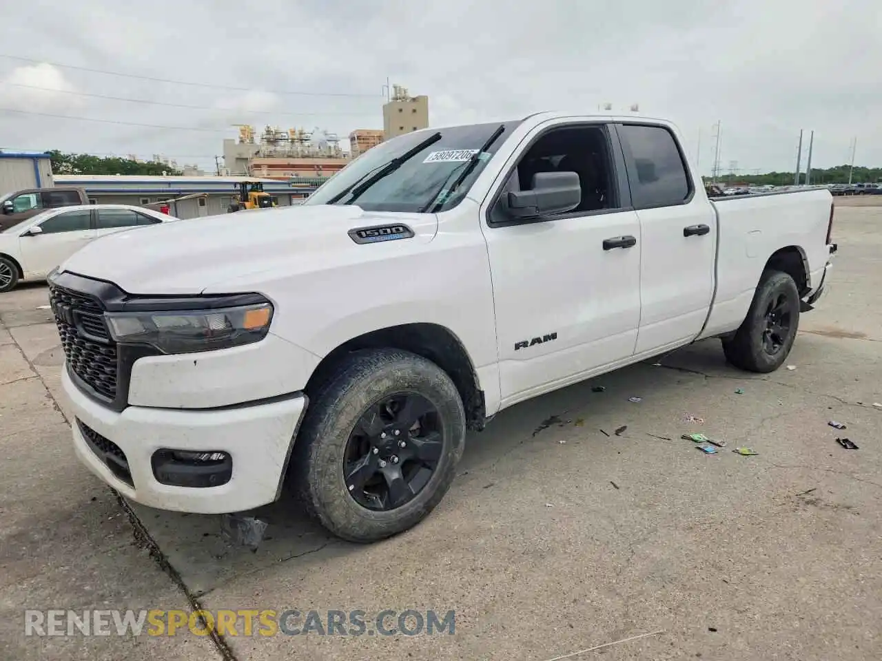 1 Photograph of a damaged car 1C6SRECGXSN590838 RAM 1500 2025